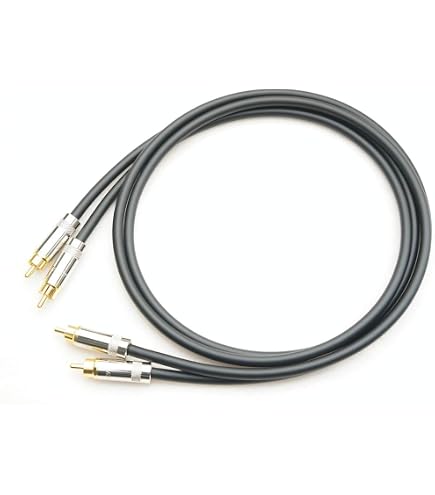 Amazon | BELDEN 8412 RCA 赤白ライン 4色 2本ペアケーブル ケーブル
